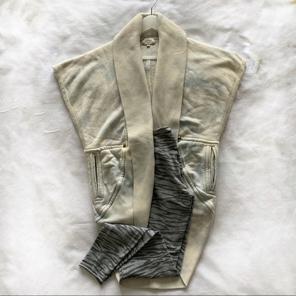 Aritzia Wilfred Cocoon Open front Tie-dye Vest - Picture 8 of 8